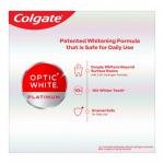 Colgate Optic White Platinum Toothpaste Value Pack, 4.1 oz, 4 Count